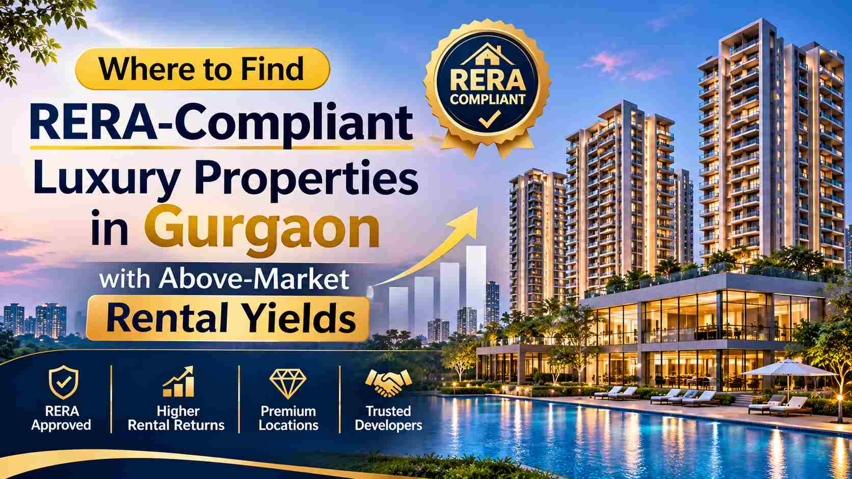 Where to Find RERA-Compliant Luxury Properties in Gurgaon with Above-Market Rental Yields