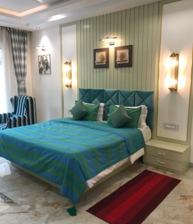 5 BHK House with Swimming Pool Interiors