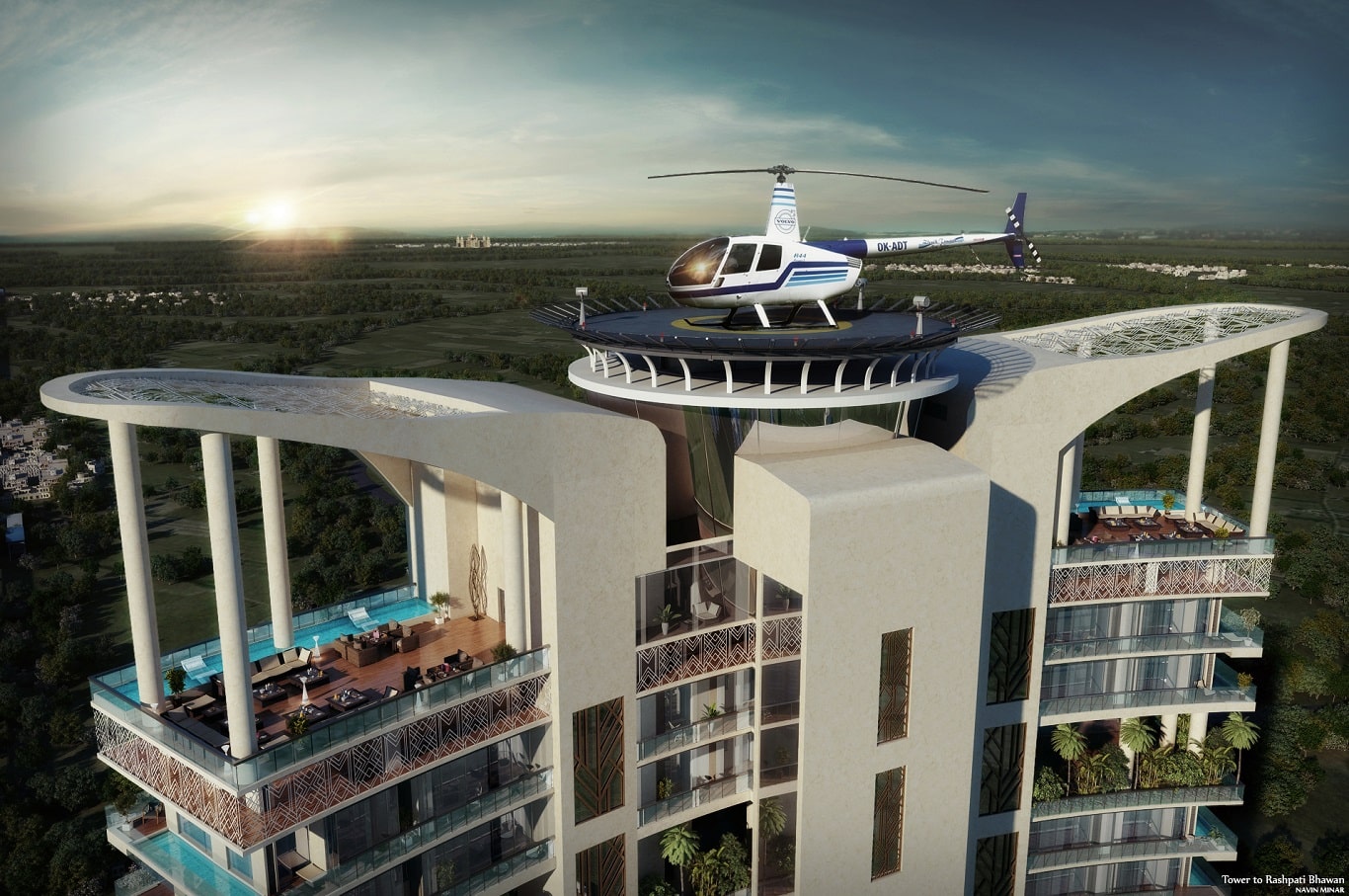 The Leela Sky Villas - Project