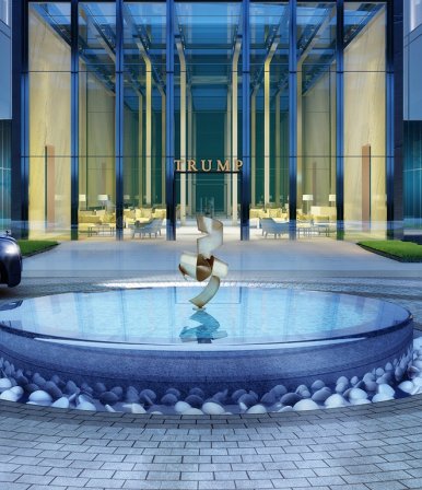 Trump Towers 2 Front View