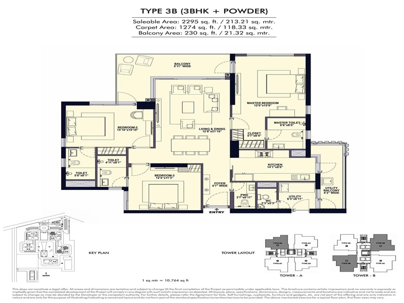 Conscient Hines Elevate Sector 59 Gurgaon - Check Price, Floor Plan